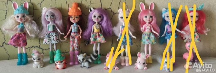 Кукла enchantimals с питомцем