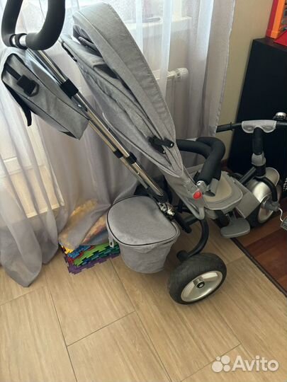 Прогулочная коляска велосипед