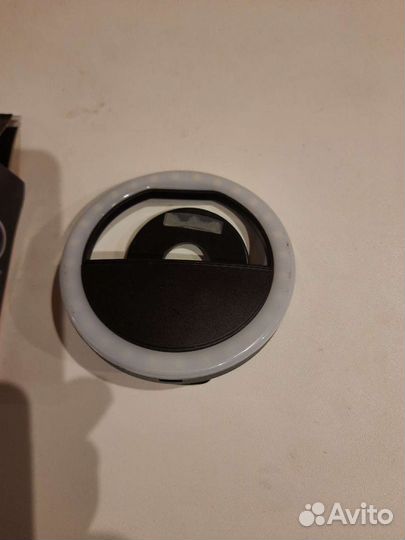 Светодиодное кольцо для селфи с кабелем USB