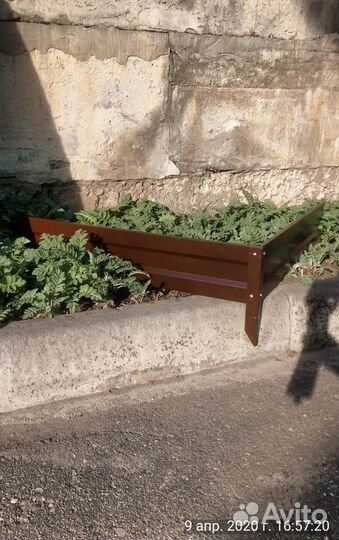 Грядка оцинкованная