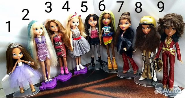 Куклы Moxie и Bratz разных коллекций