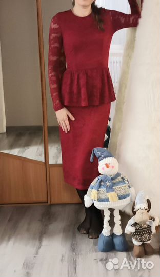 Платье гипюровое 42-44