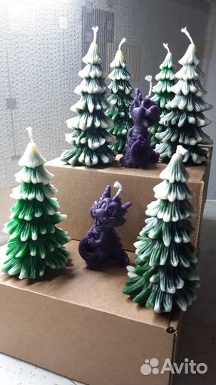 Свечи.Новогодний набор