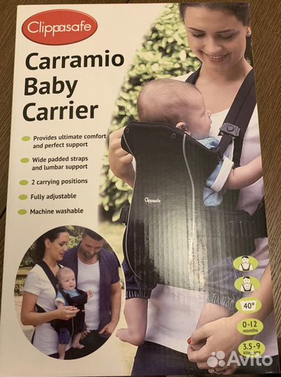 Рюкзак-переноска для детей Clippasafe Carramio