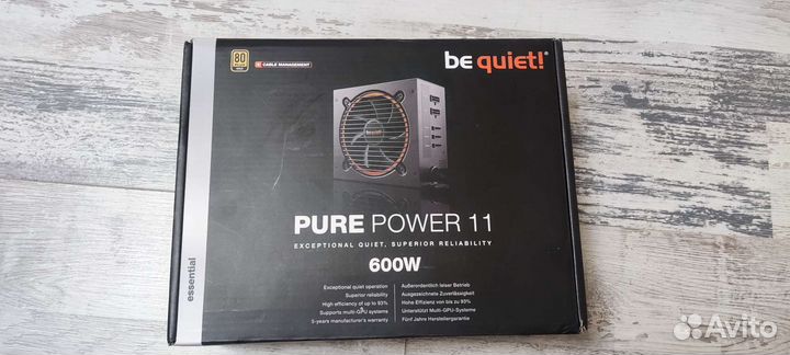 Be Quiet Pure Power 11 600W