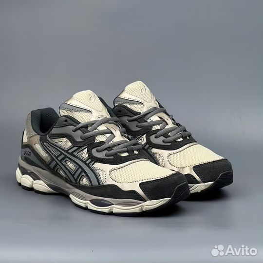 Asics Gel NYC oatmeal obsidian grey