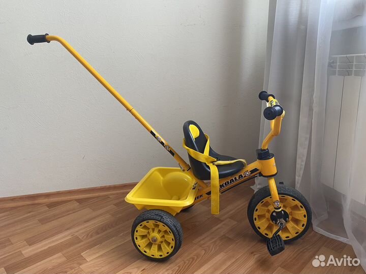 Трехколесный велосипед koala с управлением