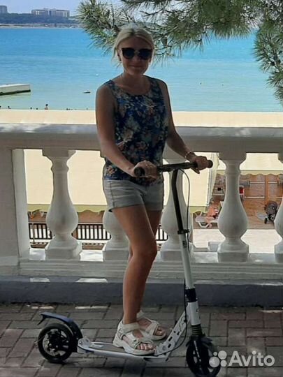 Самокат городской взрослый складной