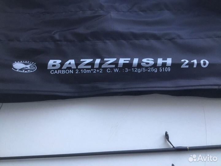 Спиннинг с двумя вершинками 3-12/5-25 грамм