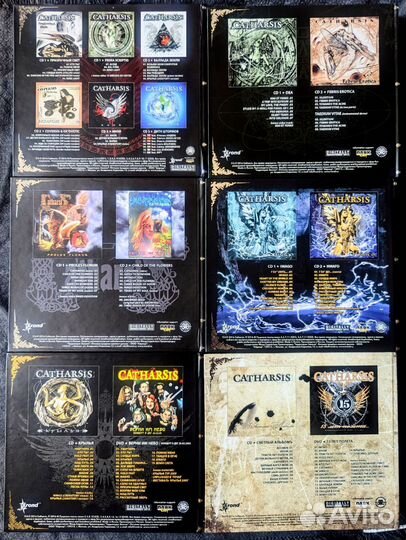 Catharsis - Digibook CD/DVD из серии Антология