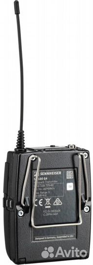 Sennheiser EW 100 G4-ME3-A головная радиосистема