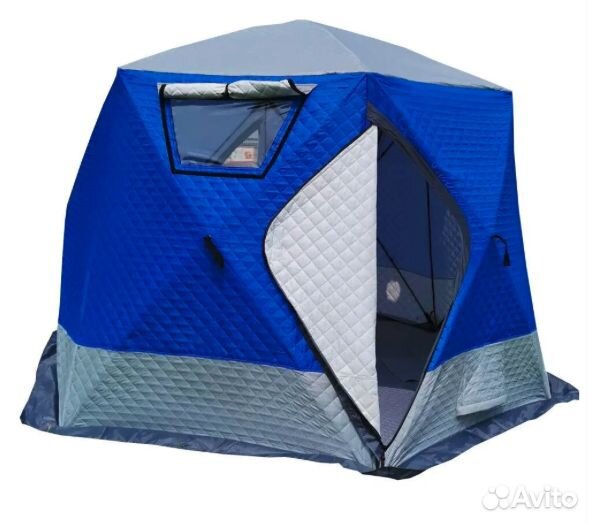 Палатка зимняя куб 240*240 утепленная (3х слойная)