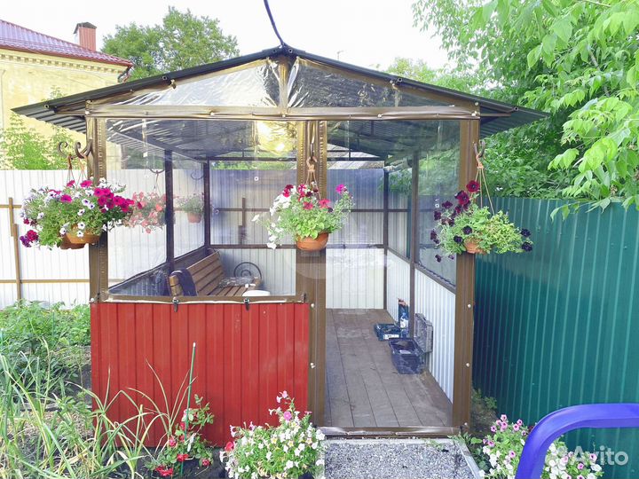 Жидкие окна / Гибкие окна для дачи