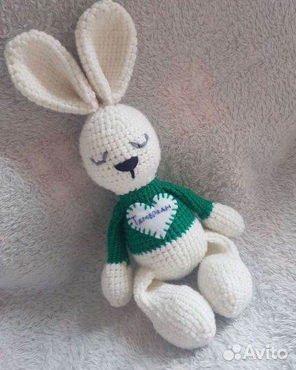 Именной зайчик