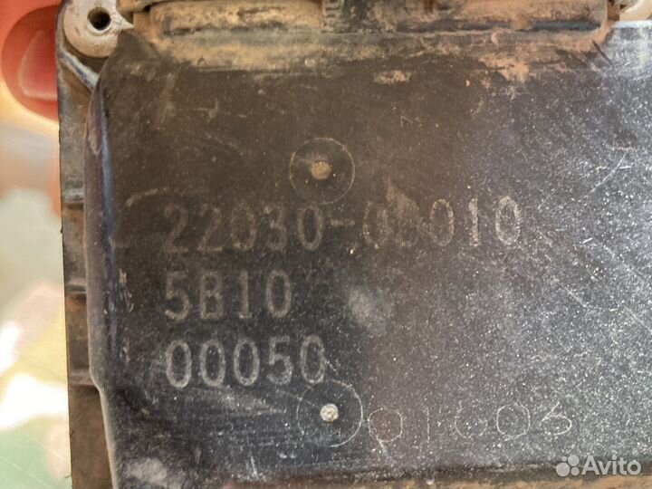 Дроссельная заслонка тойота авенсис