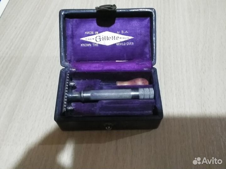 Бритвенный станок Gillette USA выпуск 1917года