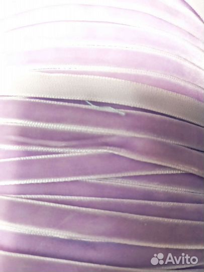 Декоративная тесьма бархатная для рукоделия