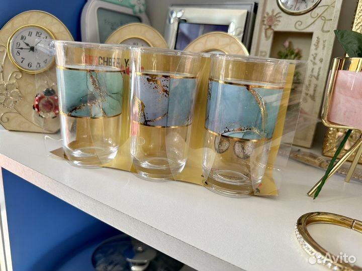Стаканы.Бакалы.Дубайские