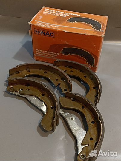 Колодки тор.зад. Chevrolet Latteti бараб