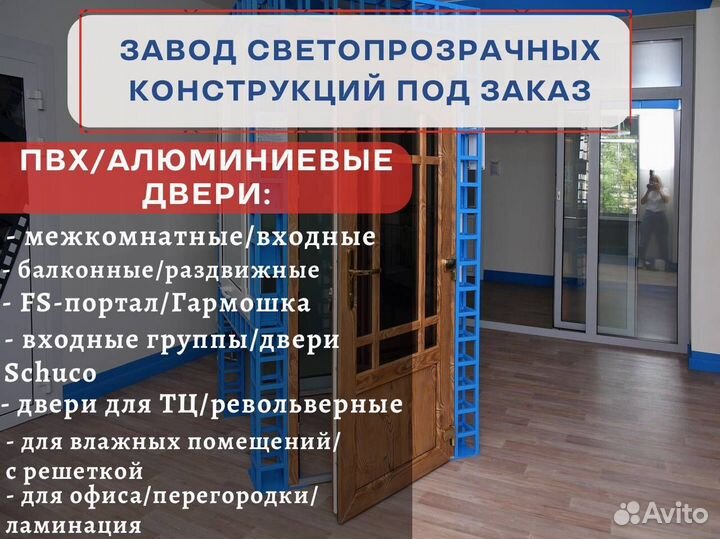 Пластиковые двери пвх в торговый центр