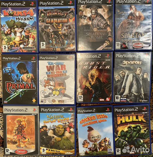 Диски игры Sony Playstation 2