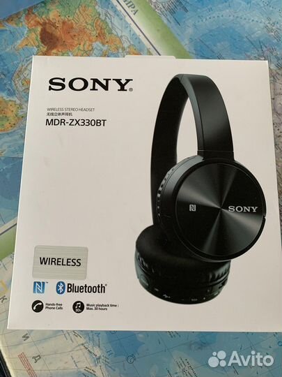 Беспроводные наушники sony