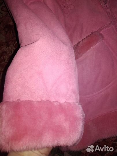 Дубленка для девочки