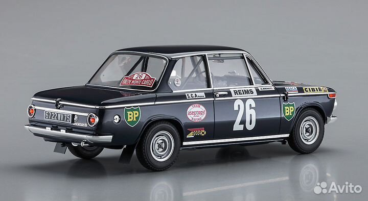 Hasegawa BMW 2002 ti 1971 Monte-Carlo Rally