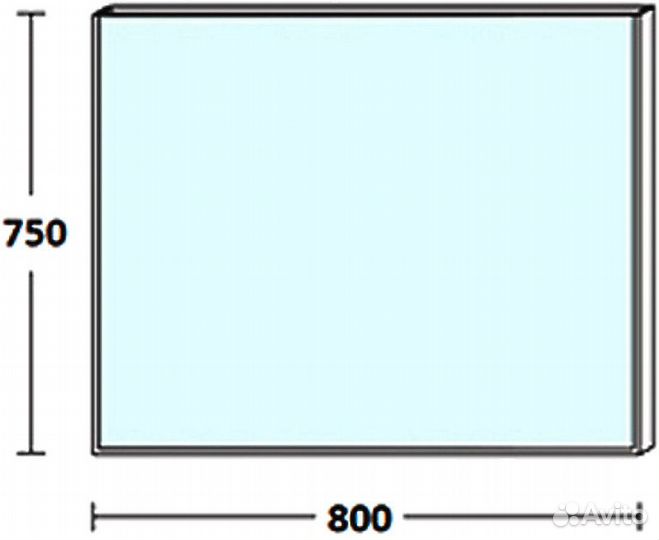 Зеркало De Aqua Сильвер 80 261680 Медь