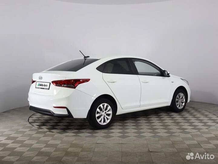 Hyundai Solaris 1.4 МТ, 2018, 104 516 км