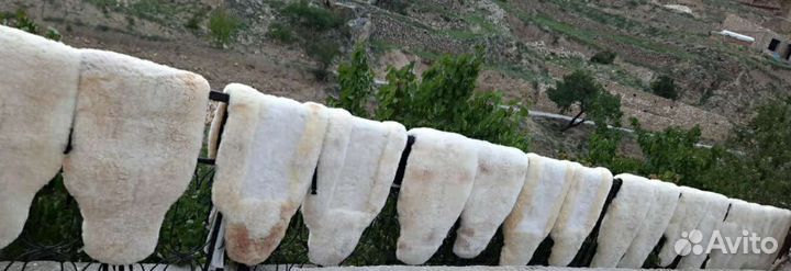 Автонакидки из длинношорстной овчины