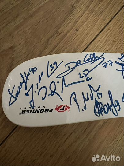 Клюшка цска с автографами