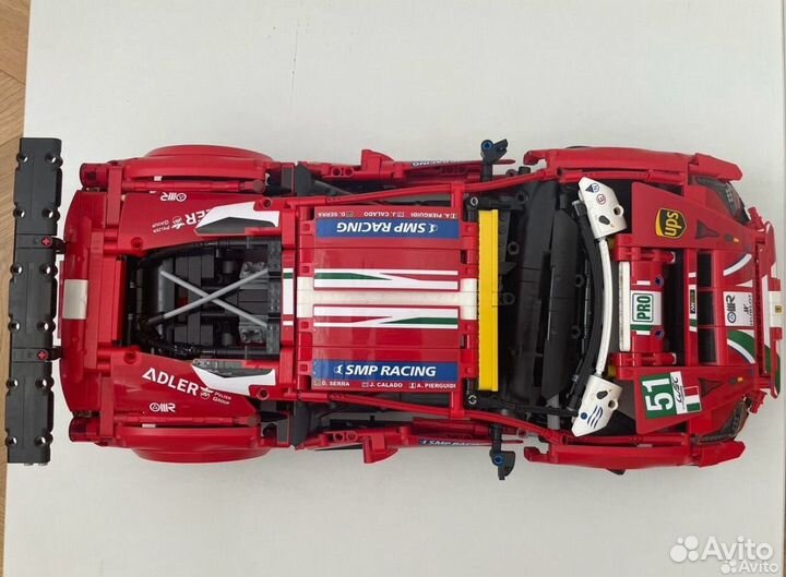 Lego Technic 42125 Ferrari 488 GTE AF Corse #51