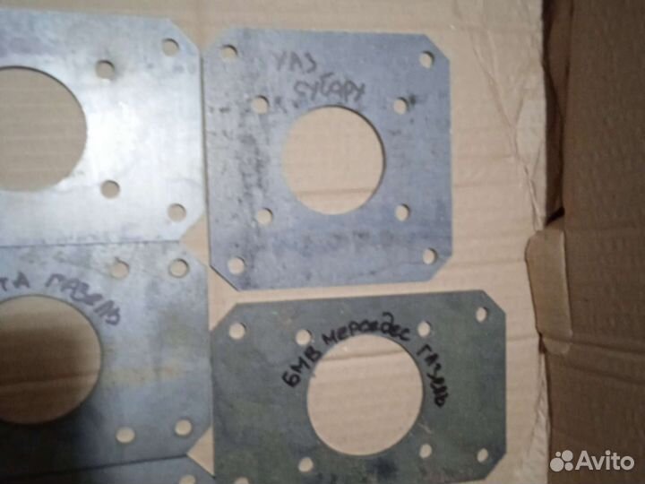 Пластина переходная под вут subaru, toyota