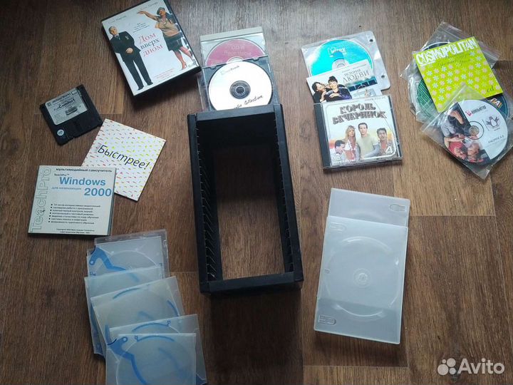 Подставка для дисков 10 футляров на диск и 15 диск