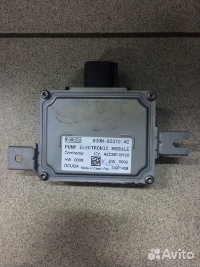 6g9n-9d372-ac модуль топливного насоса форд