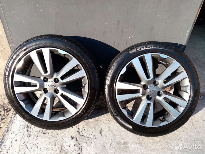 Диски 17 и резина Pirelli Cinturato P7 205 50 17