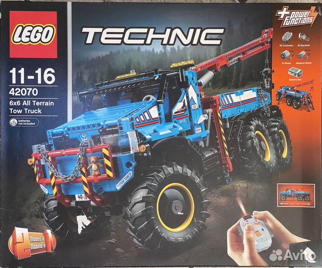 Lego Technic 42070 6x6 All Terrain Tow Truck