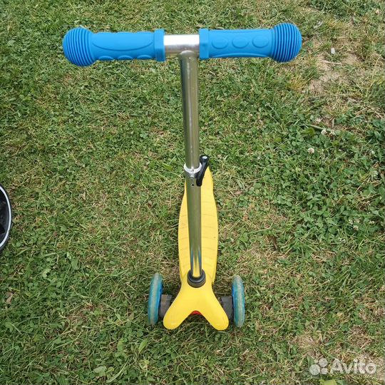 Самокат детский трехколесный бу
