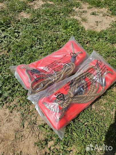 Качели подвесные красные