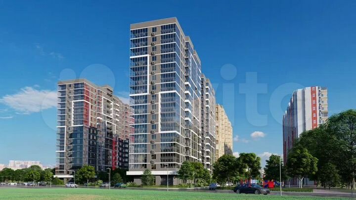 Квартира-студия, 22,7 м², 12/16 эт.