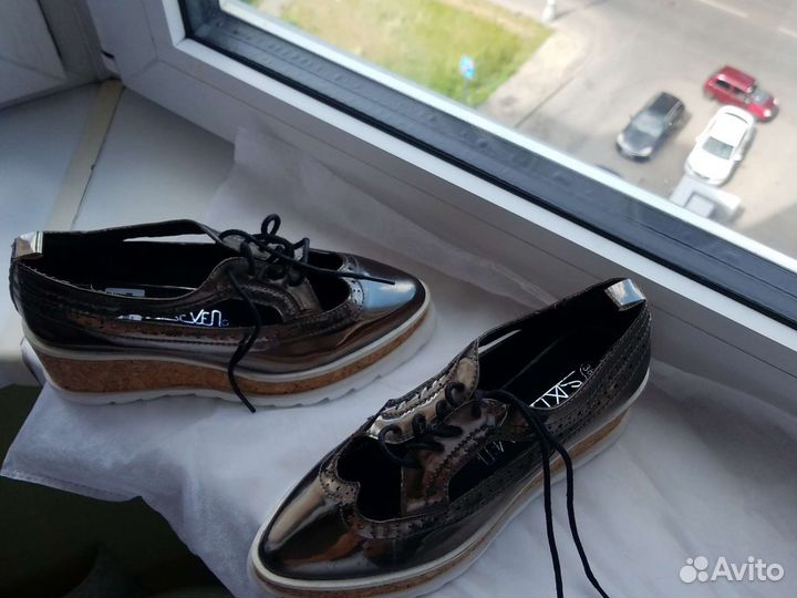 Туфли женские 38 размер натуральная кожа новые