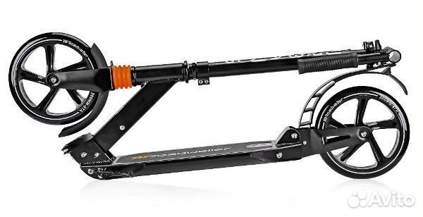 Самокат urban S чёрный ST-8177 SB (взрослый)