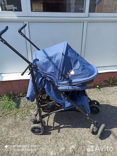 Прогулочная коляска трость бу