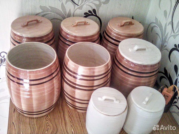 Боченок для мёда. Керамика. СССР