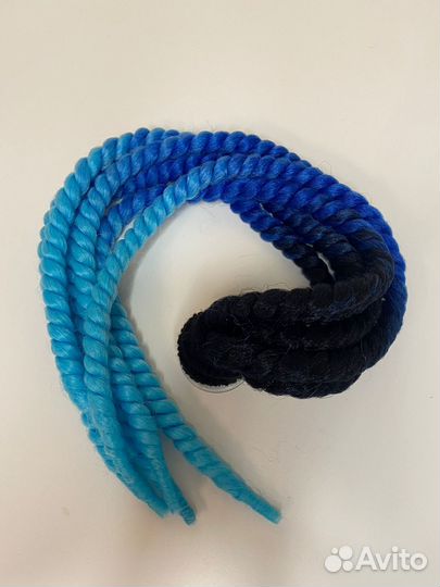 Коса на шлем