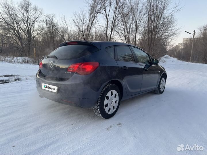 Opel Astra 1.4 AT, 2011, 230 000 км