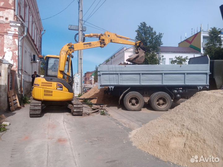 Услуги мини экскаватора