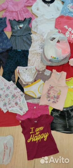 Пакет детских вещей на рост от 110-116