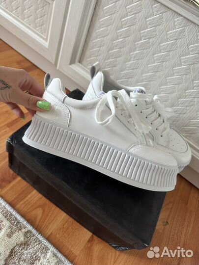 Кеды белые Chanel